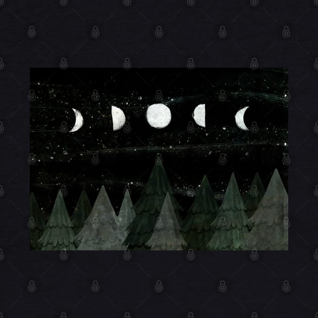 Moon phases by KatherineBlowerDesigns